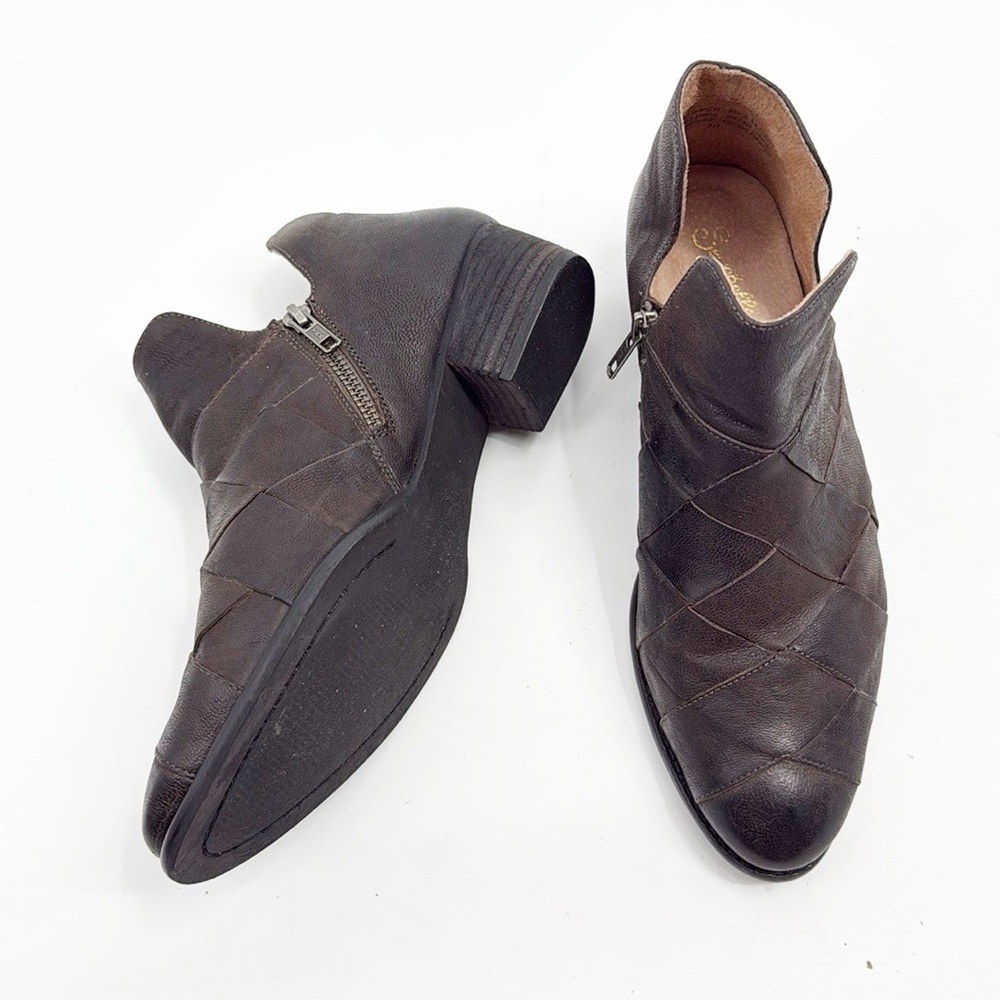 Anthropologie Dark Brown Ankle Boots - Picture 10 of 10